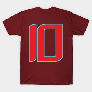 funny numbers Get your luck number 10 T-Shirt